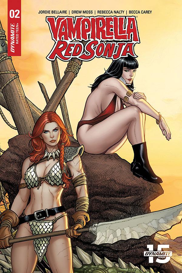 Vampirella Red Sonja #2 Cover H Incentive Frank Cho Sneak Peek Variant Cover