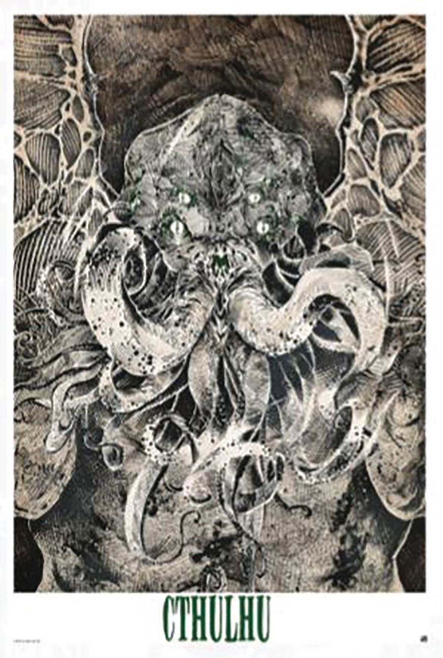 Cthulhu 24 x 36 Inch Poster