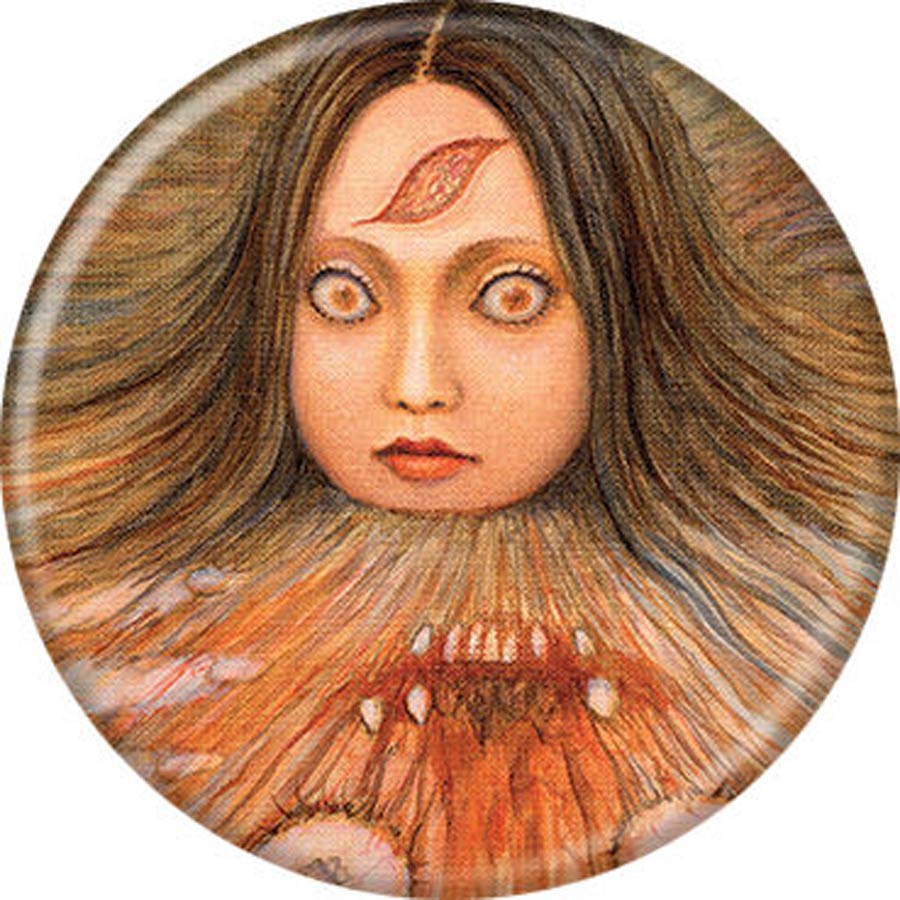 Junji Ito 1.25-inch Button - Smashed (87701)