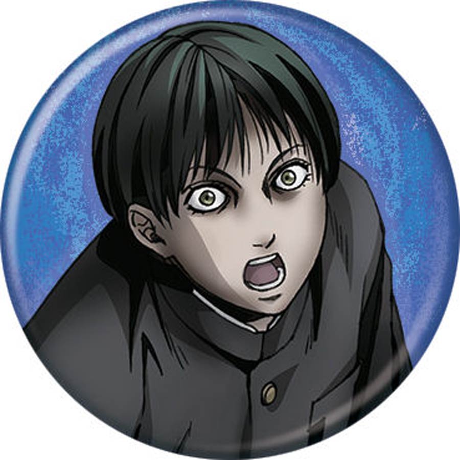 Junji Ito 1.25-inch Button - Oshikiri Color (87704)