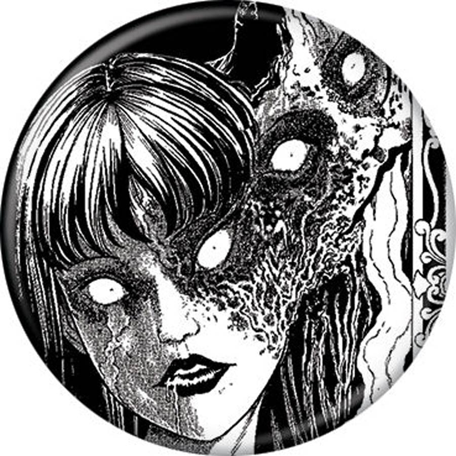 Junji Ito 1.25-inch Button - Tomie Two Faces (87713)