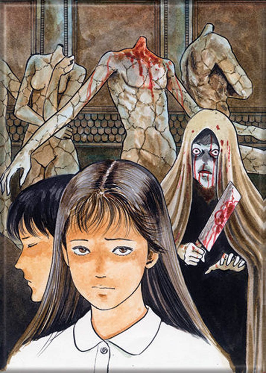 Junji Ito 2.5x3.5-inch Magnet - Sculpture WO A Neck (73413JI)
