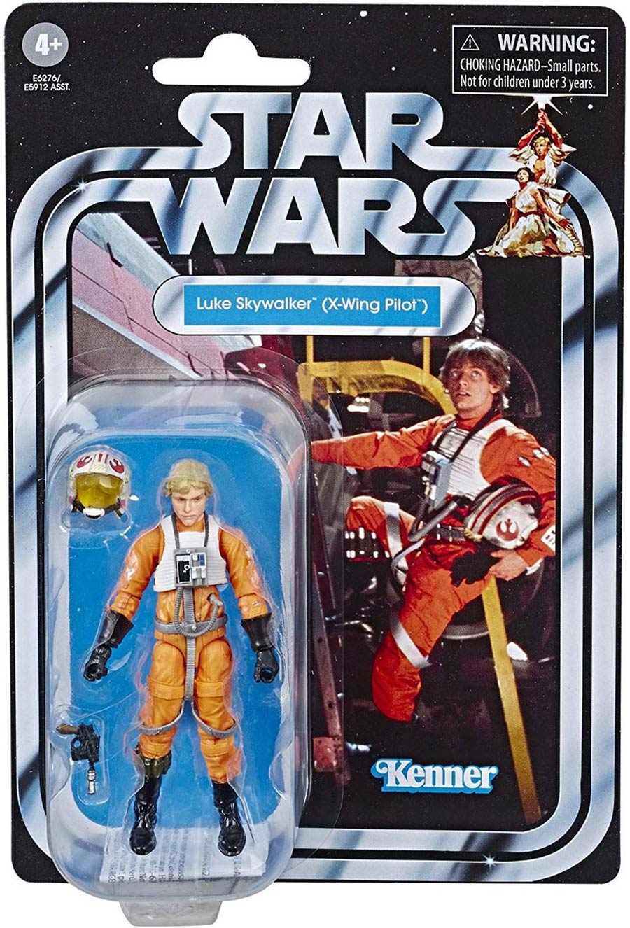Star Wars Vintage Series 3.75-Inch Action Figure - Luke Skywalker (X-Wing Pilot)