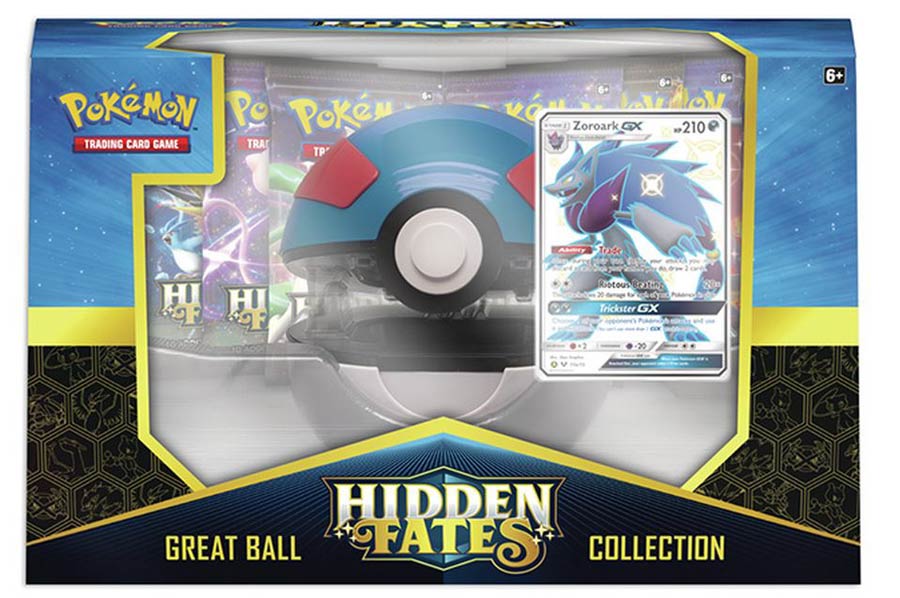 Pokemon TCG Hidden Fates Great Ball Collection