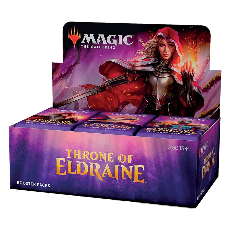 Magic The Gathering Throne Of Eldraine Booster Display Of 36 Booster Packs