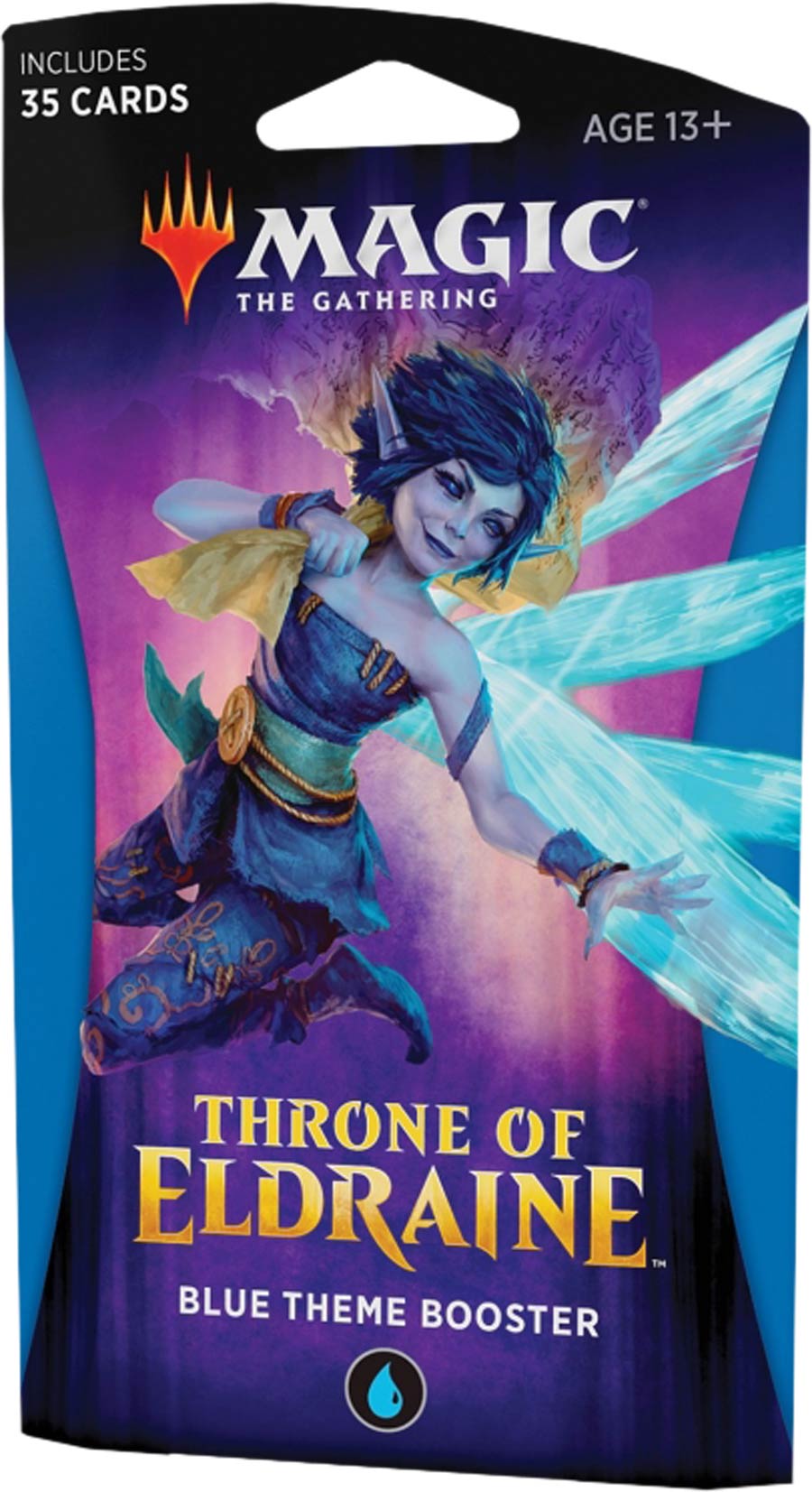 Magic The Gathering Throne Of Eldraine Theme Booster - Blue