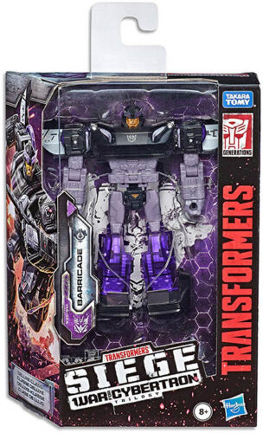 Transformers War For Cybertron Deluxe Class Action Figure - Barricade