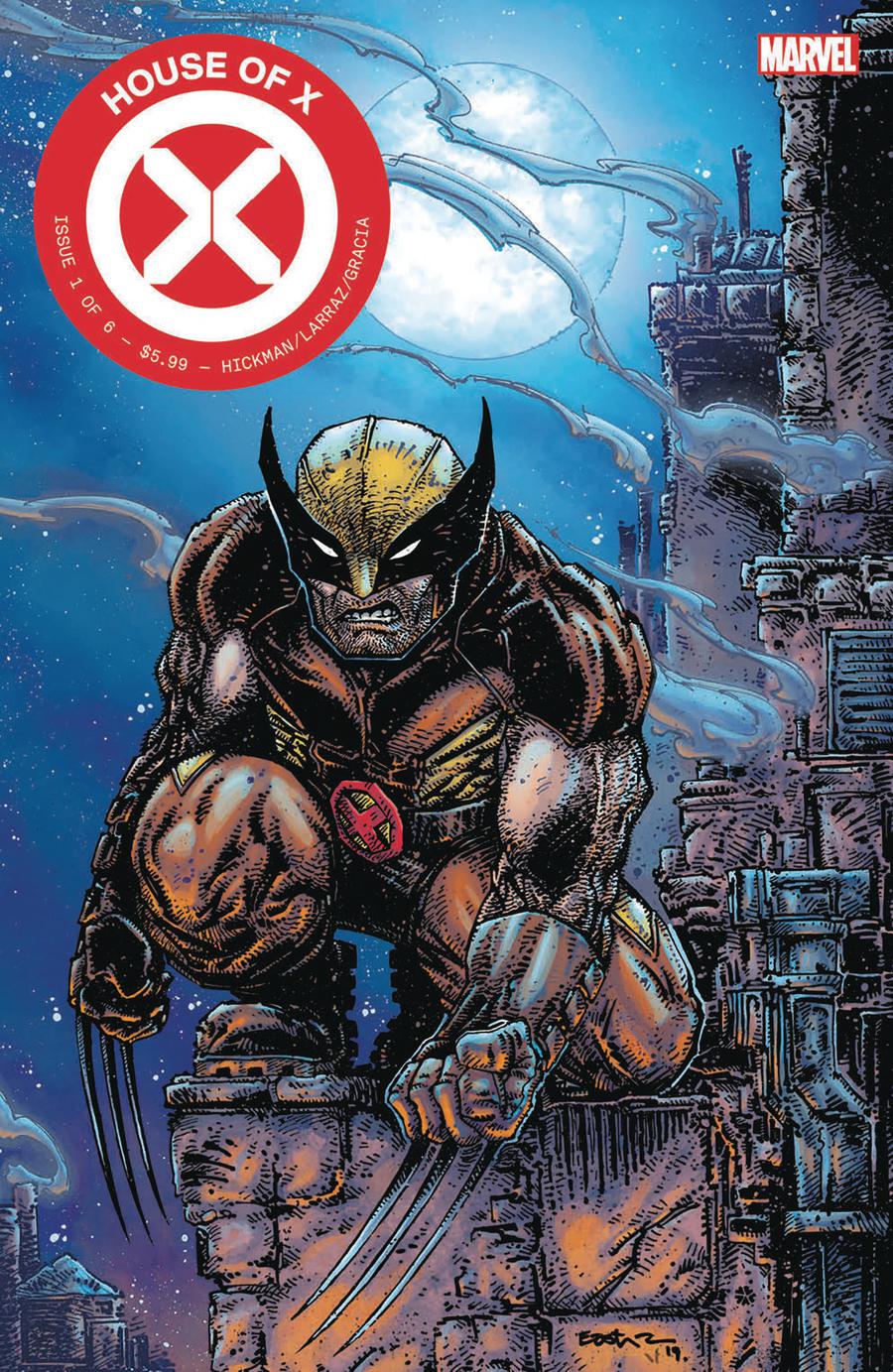 House Of X #1 Cover U Clover Press Exclusive Kevin Eastman Variant Cover