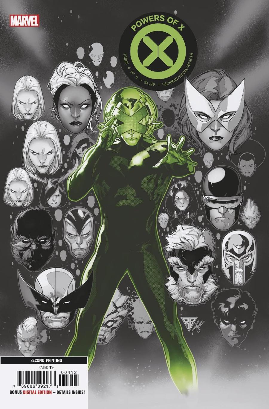 Powers Of X #4 Cover I 2nd Ptg Variant RB Silva Cover