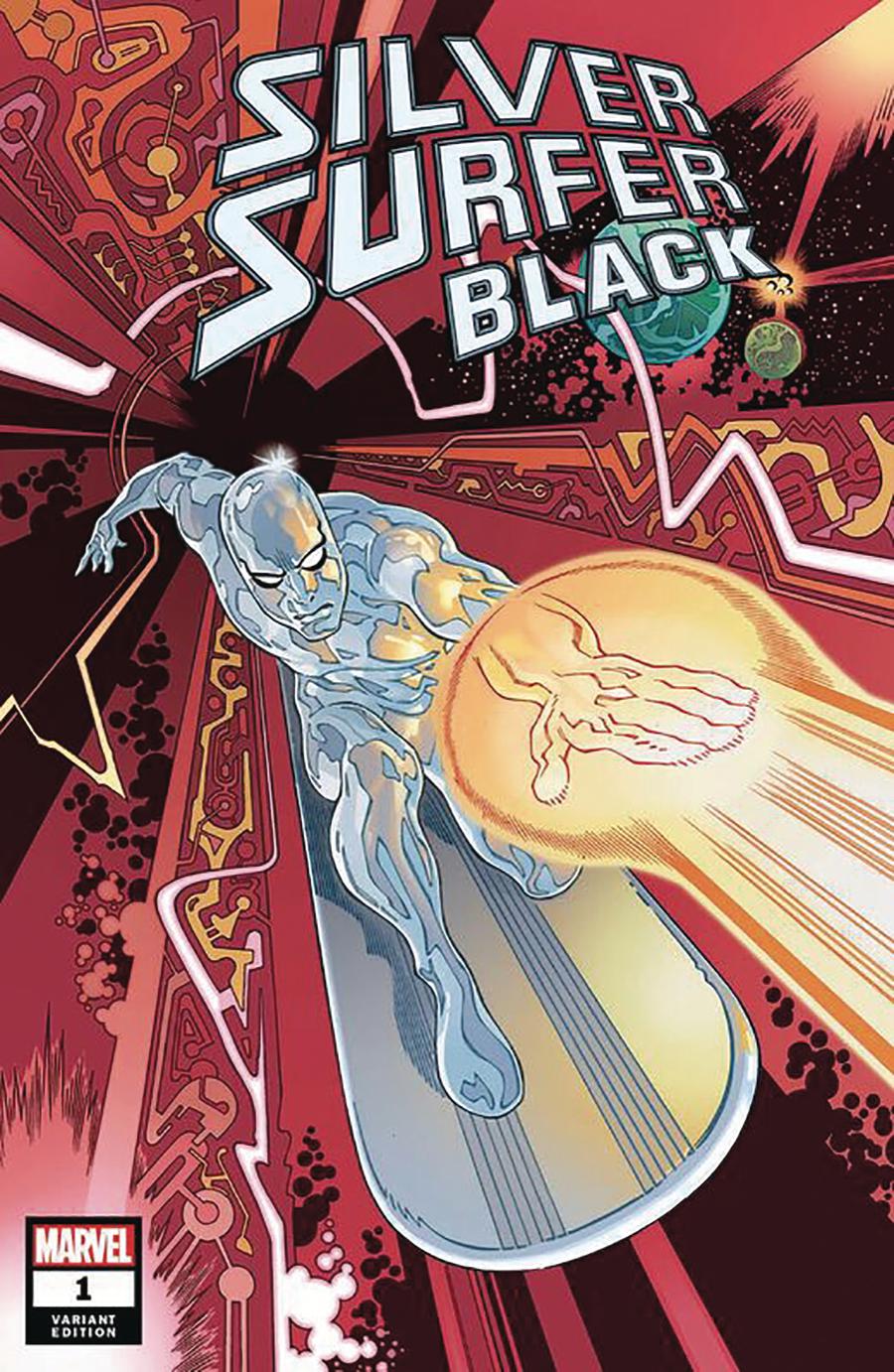 Silver Surfer Black #1 Cover O Clover Press Exclusive Gabriel Rodriguez Variant Cover