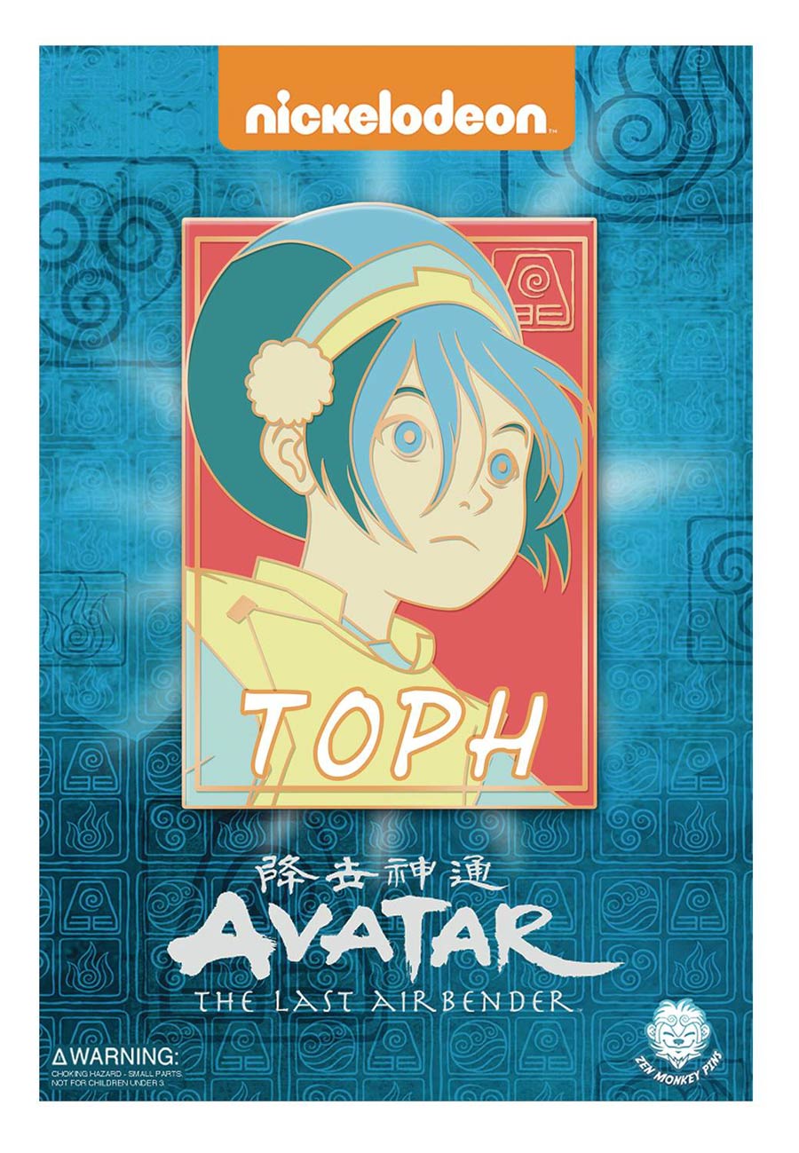 Avatar The Last Airbender Pastel Pin - Toph