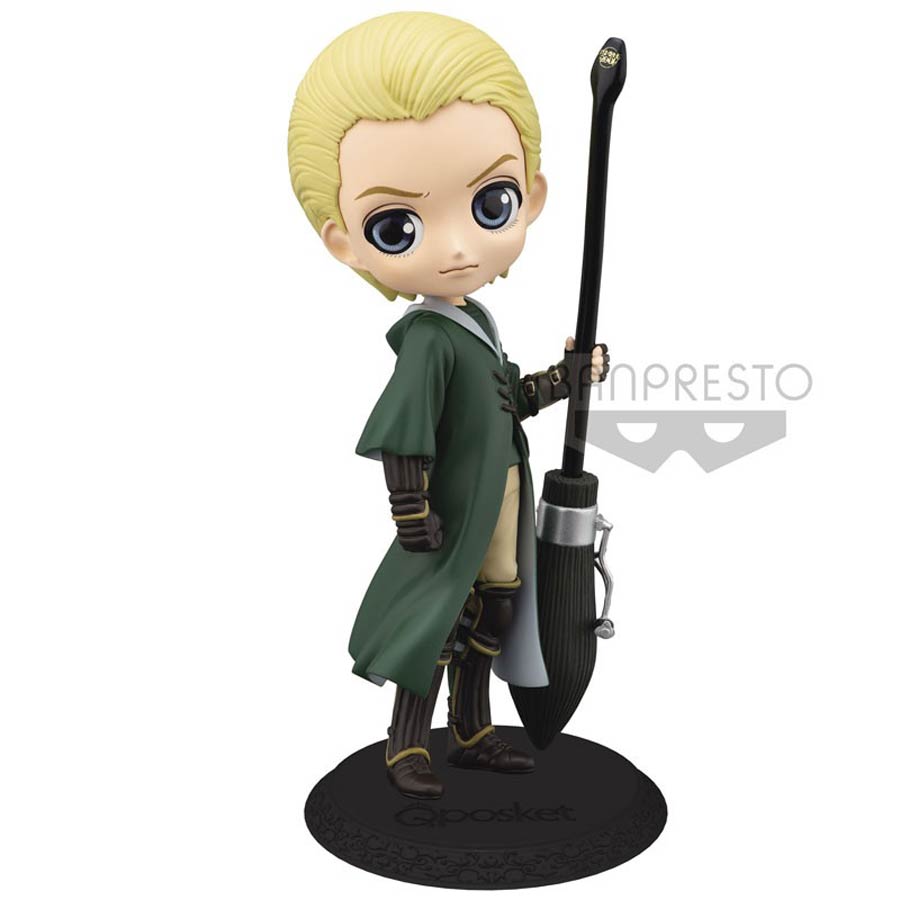 Harry Potter Q-Posket Figure - Draco Malfoy Quidditch Style Version 1