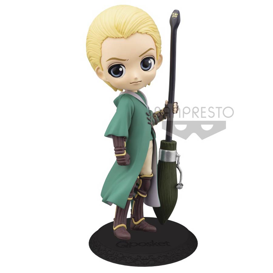 Harry Potter Q-Posket Figure - Draco Malfoy Quidditch Style Version 2