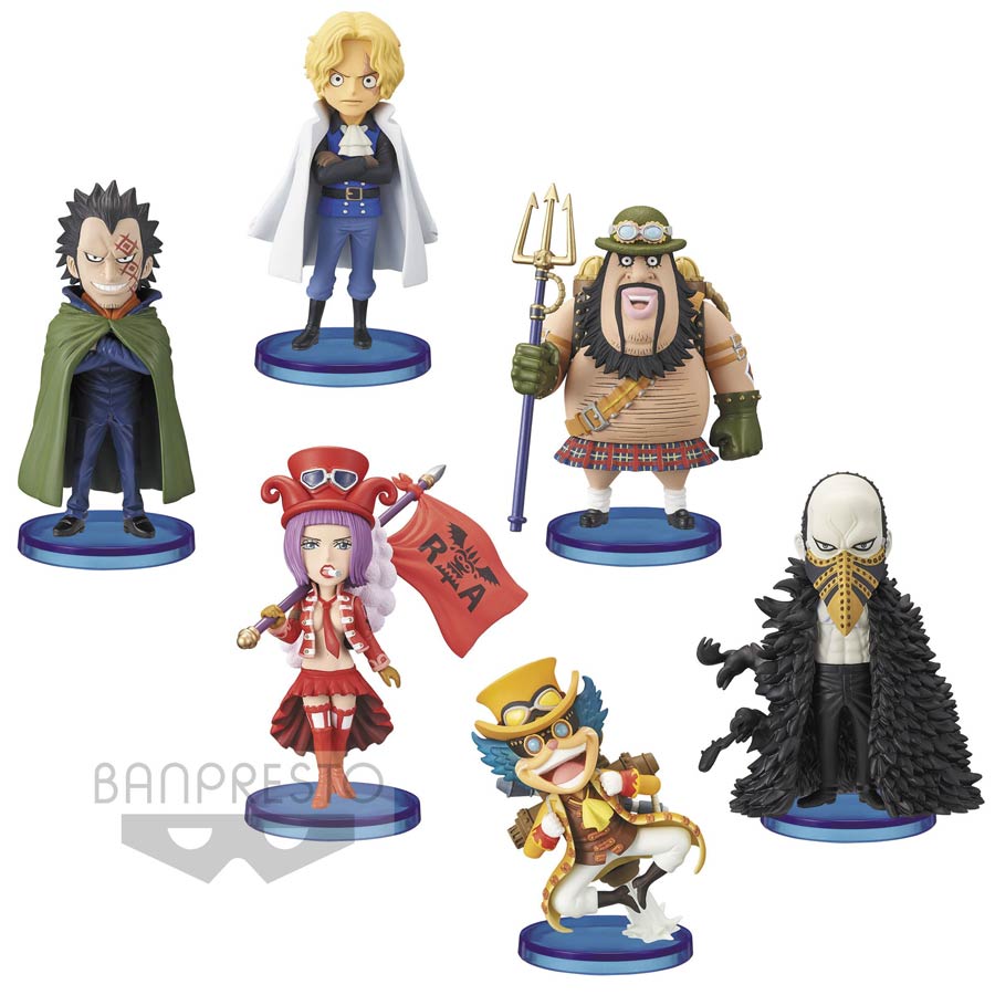 One Piece World Revolutionary Army Collectible Figure Blind Mystery Box
