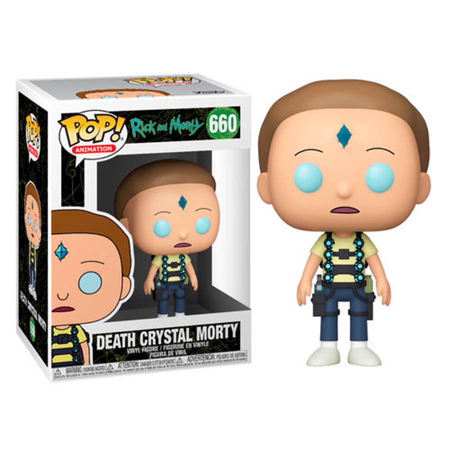 POP Animation Rick And Morty Death Crystal Morty Vinyl Figure