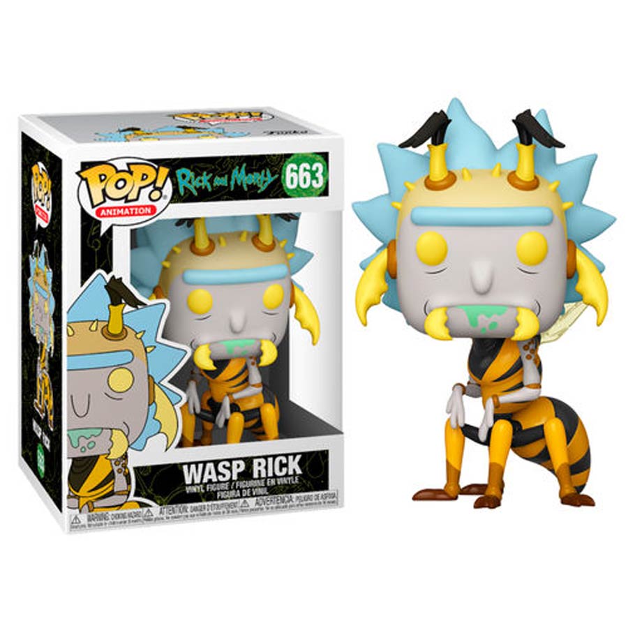 POP Animation Rick And Morty Wasp Rick Vinyl Figure