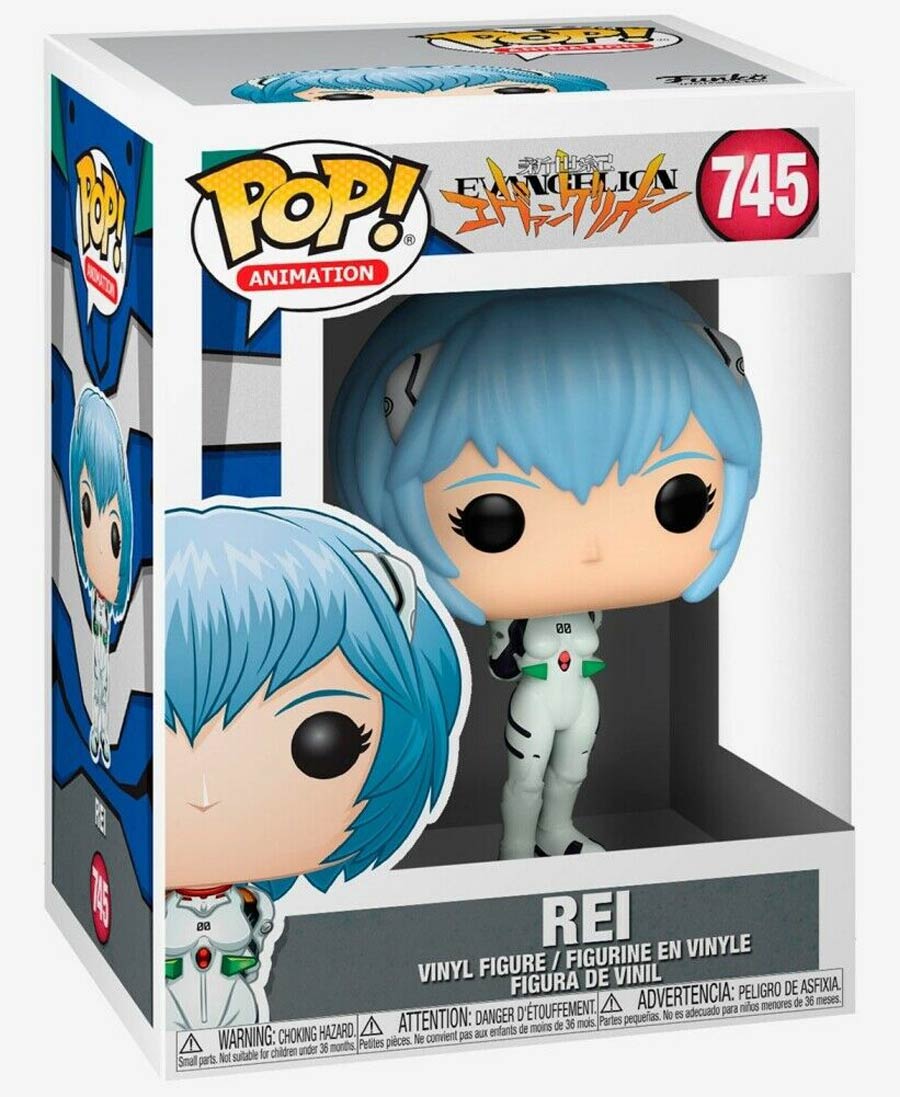 POP Animation Evangelion Rei Ayanami Vinyl Figure