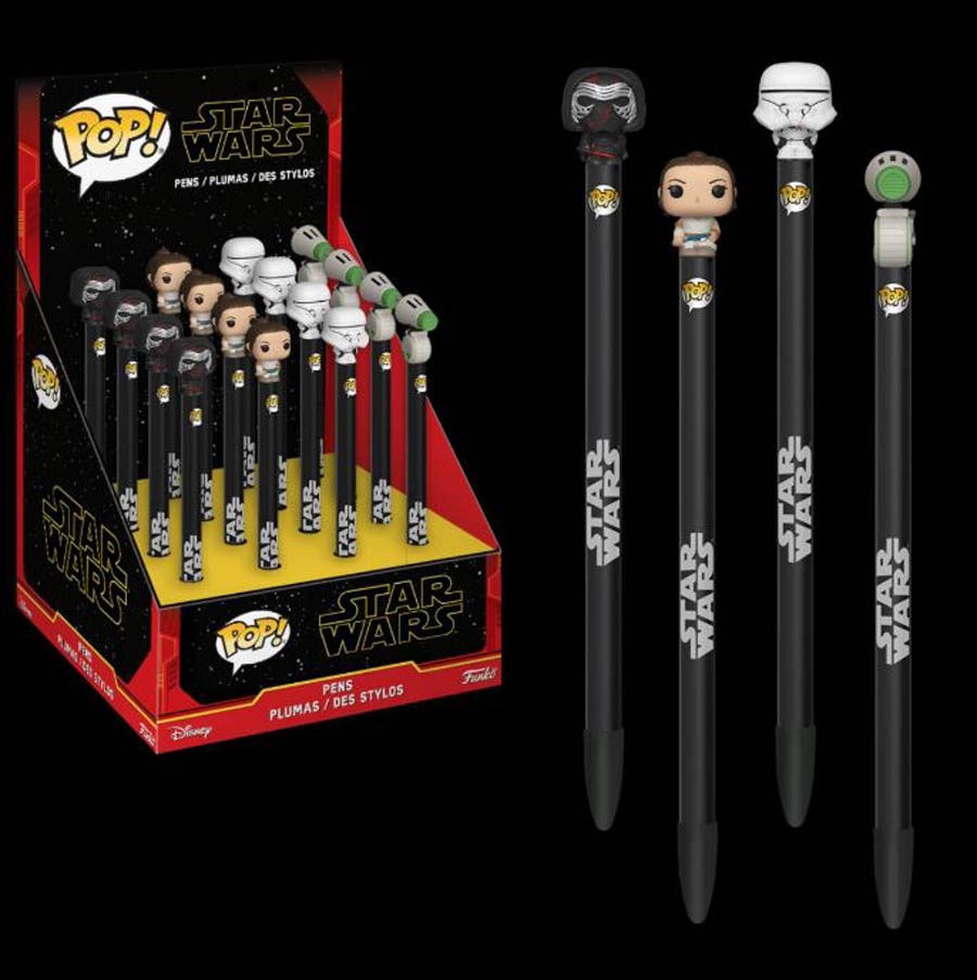 POP Pen Topper Star Wars The Rise Of Skywalker 16-Piece Display