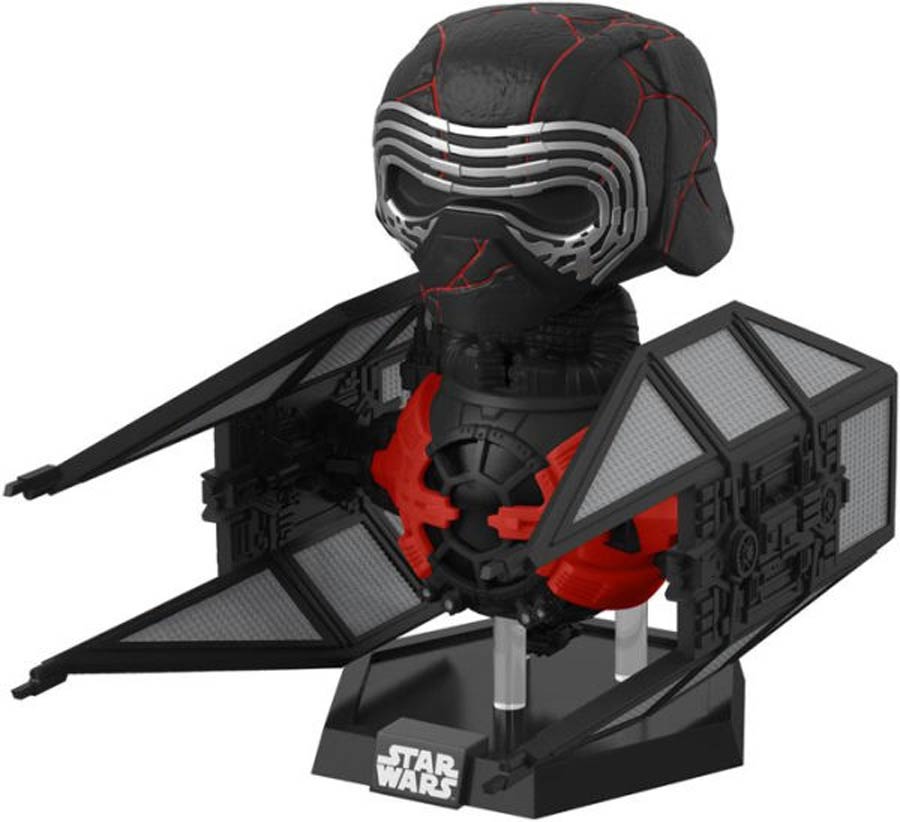 POP Deluxe Star Wars The Rise Of Skywalker Supreme Leader Kylo Ren Vinyl Bobble Head