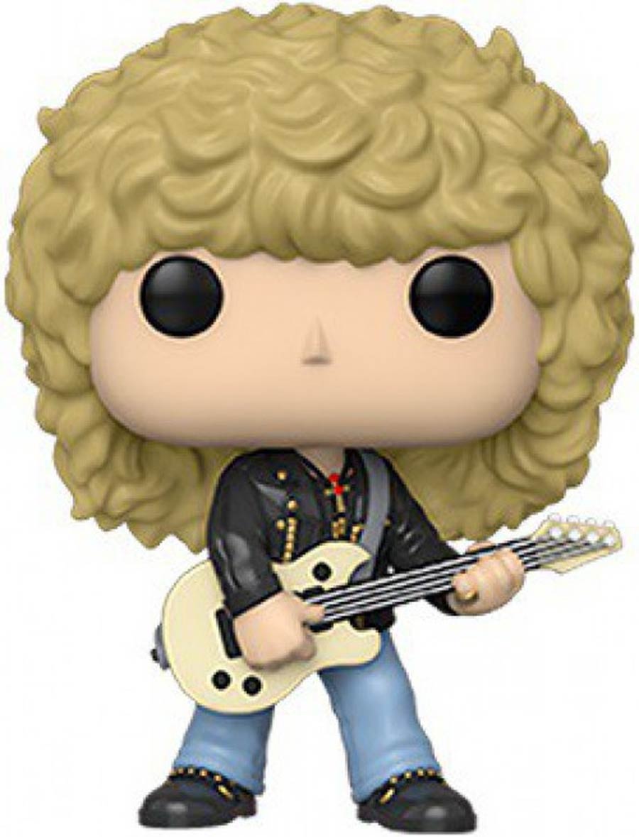 POP Rocks Def Leppard Rick Savage Vinyl Figure