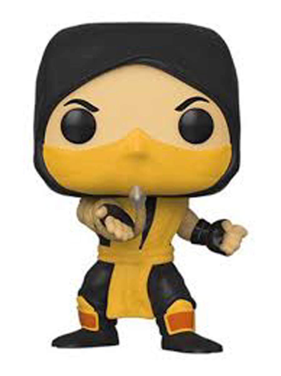 POP Games Mortal Kombat Scorpion Vinyl Figure