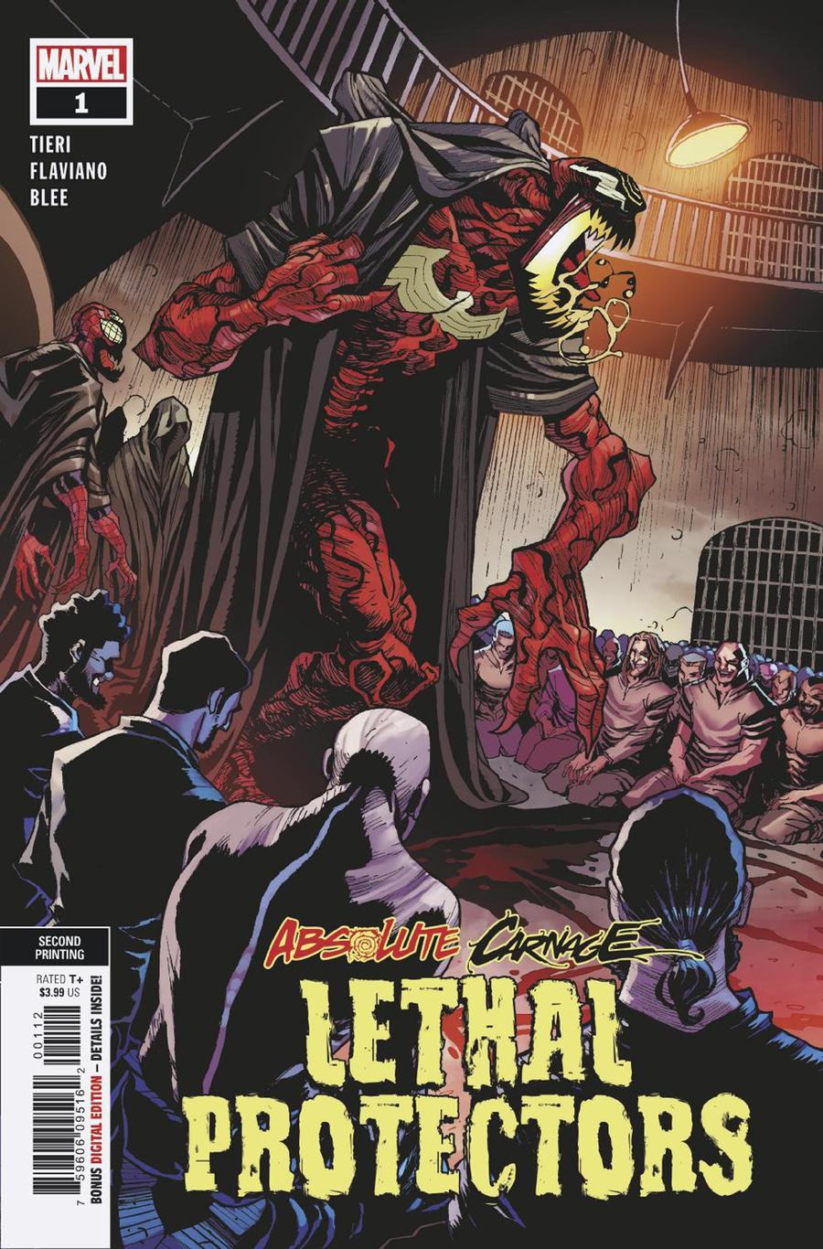 Absolute Carnage Lethal Protectors #1 Cover F 2nd Ptg Variant Flaviano Armentaro Cover