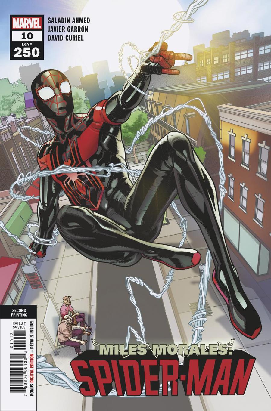 Miles Morales Spider-Man #10 Cover E 2nd Ptg Javi Garron Cover