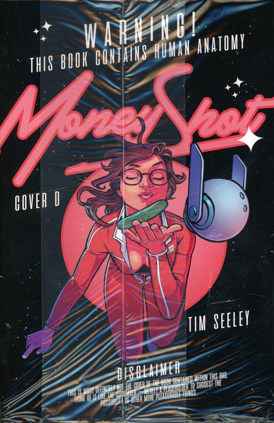 Money Shot #1 Cover D Variant Tim Seeley Black Bag Cover With Polybag