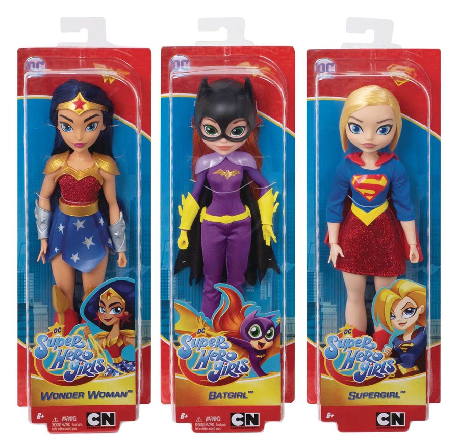 DC Super Hero Girls Doll Assortment Case