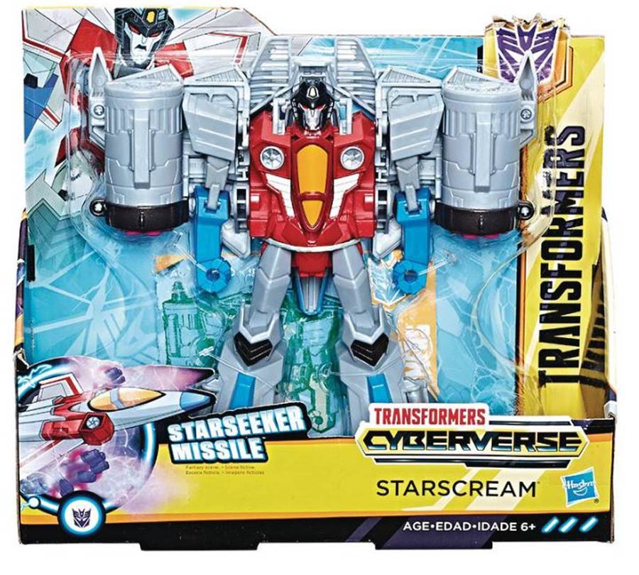 Transformers Cyberverse Ultra Action Figure Assortment 201902 - Starscream