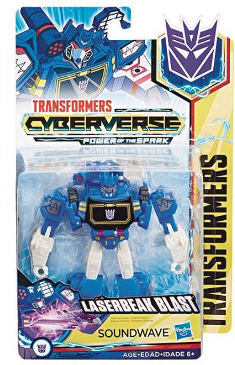 Transformers Cyberverse Warrior Action Figure Assortment 201902 - Soundwave