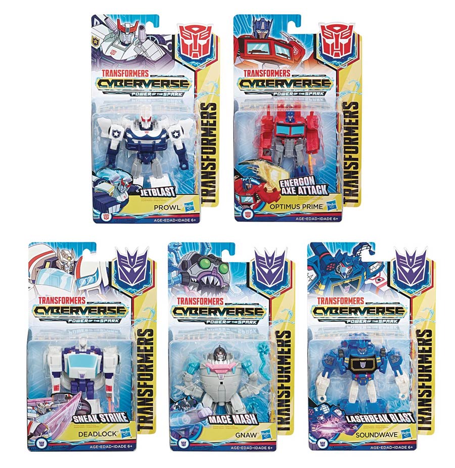Transformers Cyberverse Warrior Action Figure Assortment Case 201902
