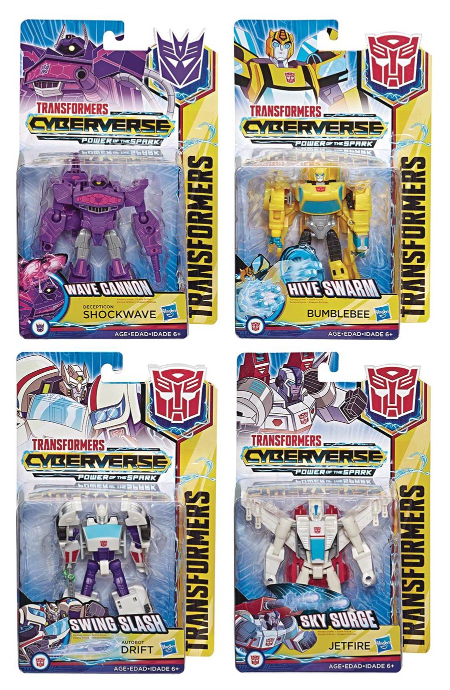 Transformers Cyberverse Warrior Action Figure Assortment Case 201903