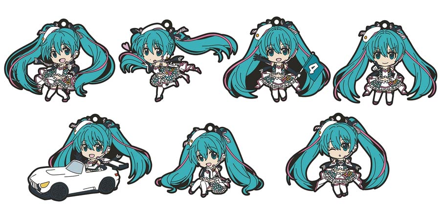 Racing Miku 2019 Nendoroid Plus Keychain Blind Mystery Box