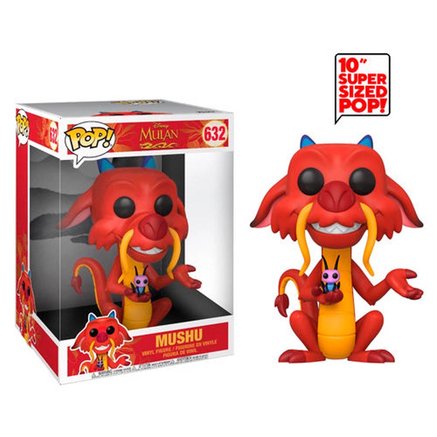 POP Disney Mulan Mushu 10-Inch Vinyl Figure