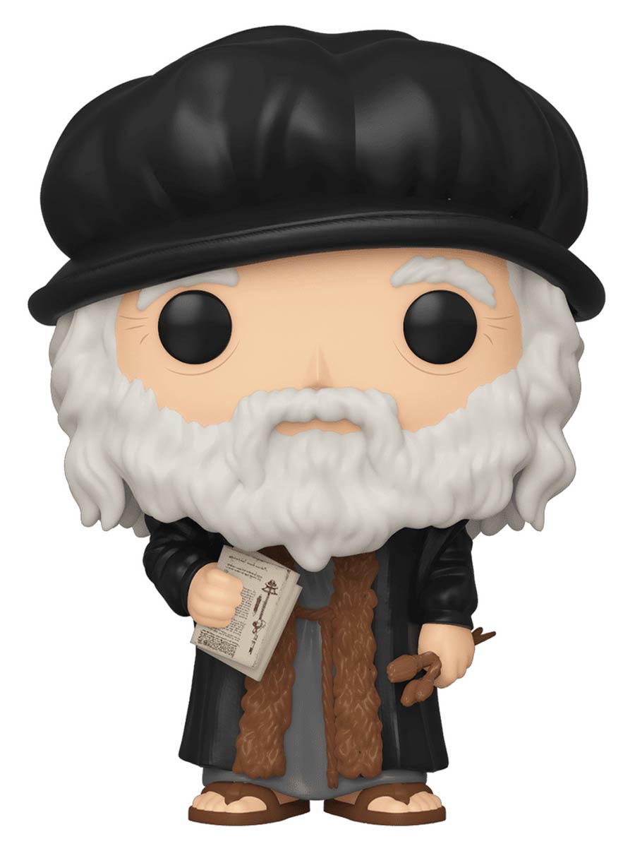 POP Artists Leonardo DaVinci Vinyl Figure