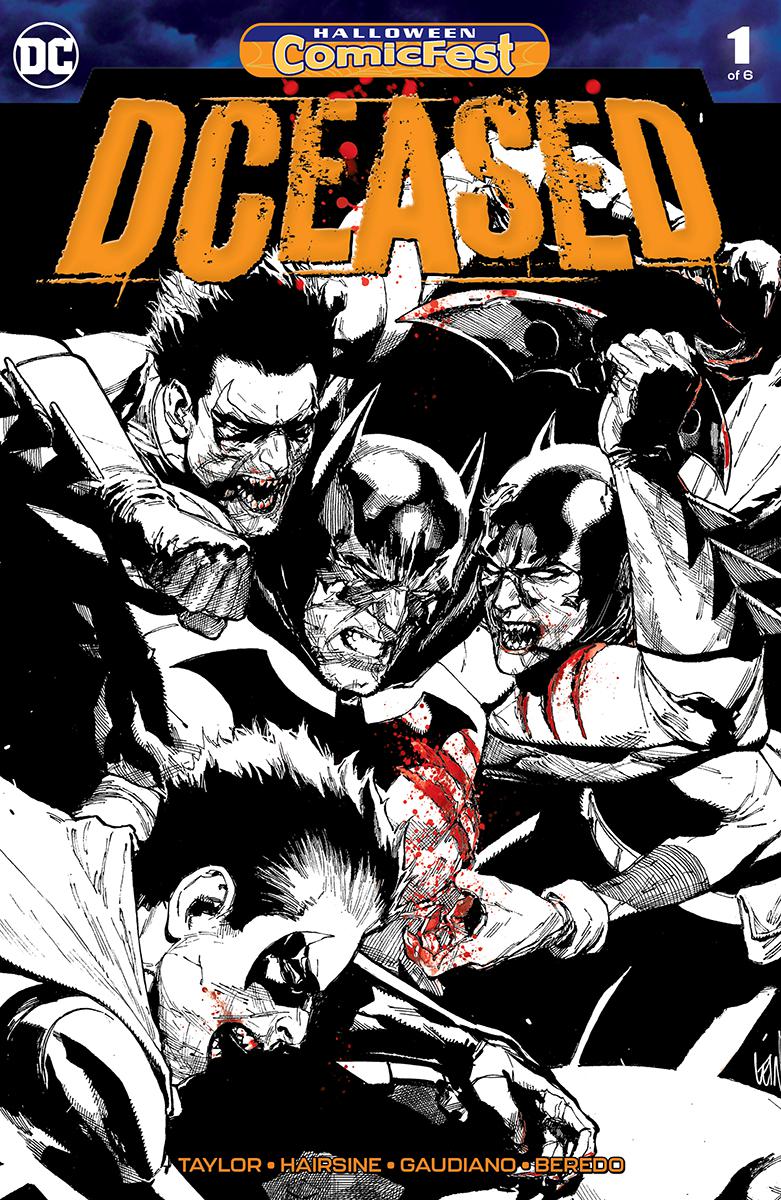 HCF 2019 DCeased #1 Incentive Variant Cover