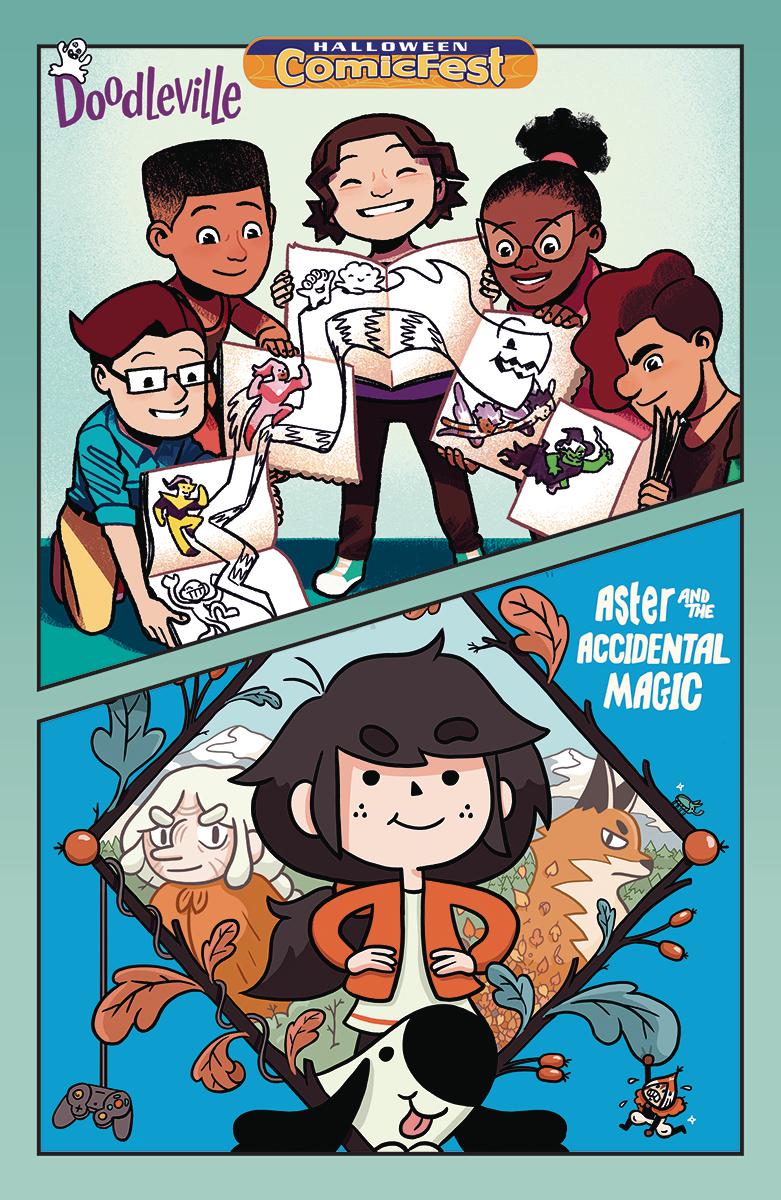 HCF 2019 Doodleville / Aster And The Accidental Magic Sampler