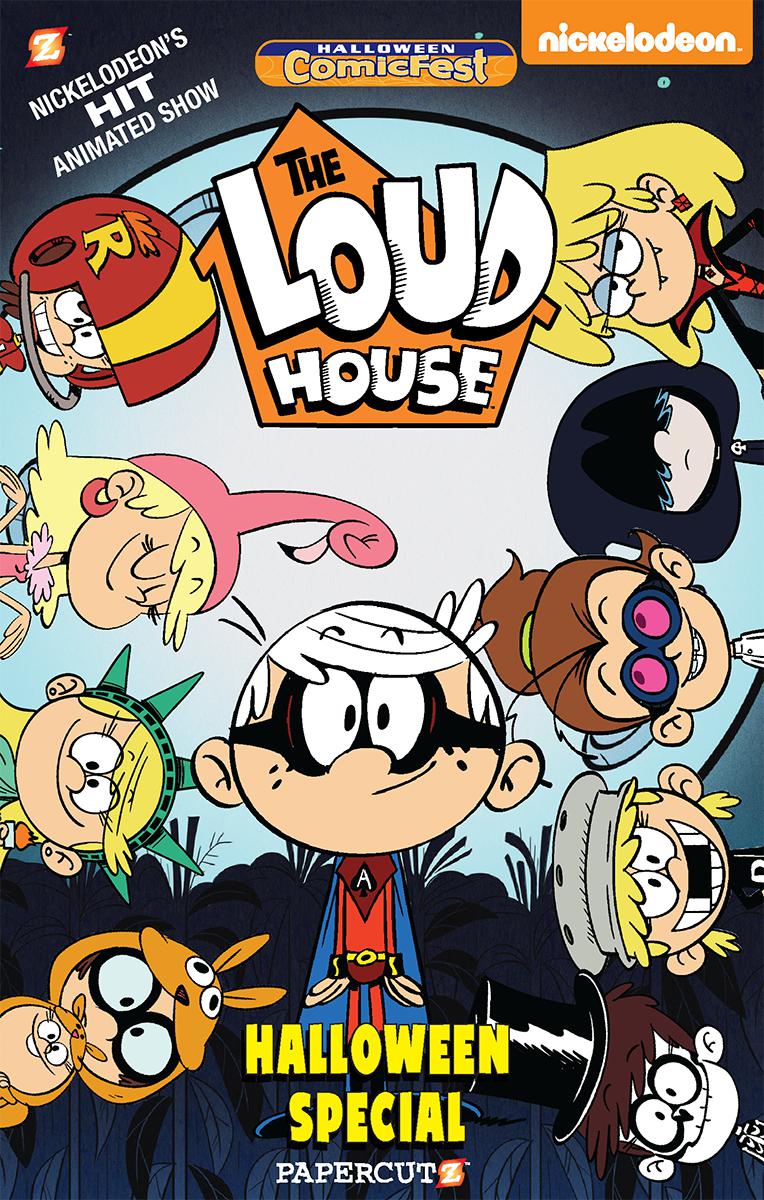 Hcf 2019 Loud House A Very Loud Halloween Mini Comic 