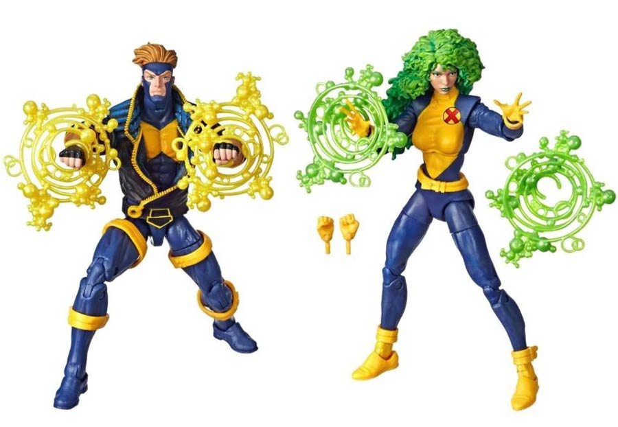 Marvel Legends X-Men Action Figure 2-Pack - Havok and Polaris