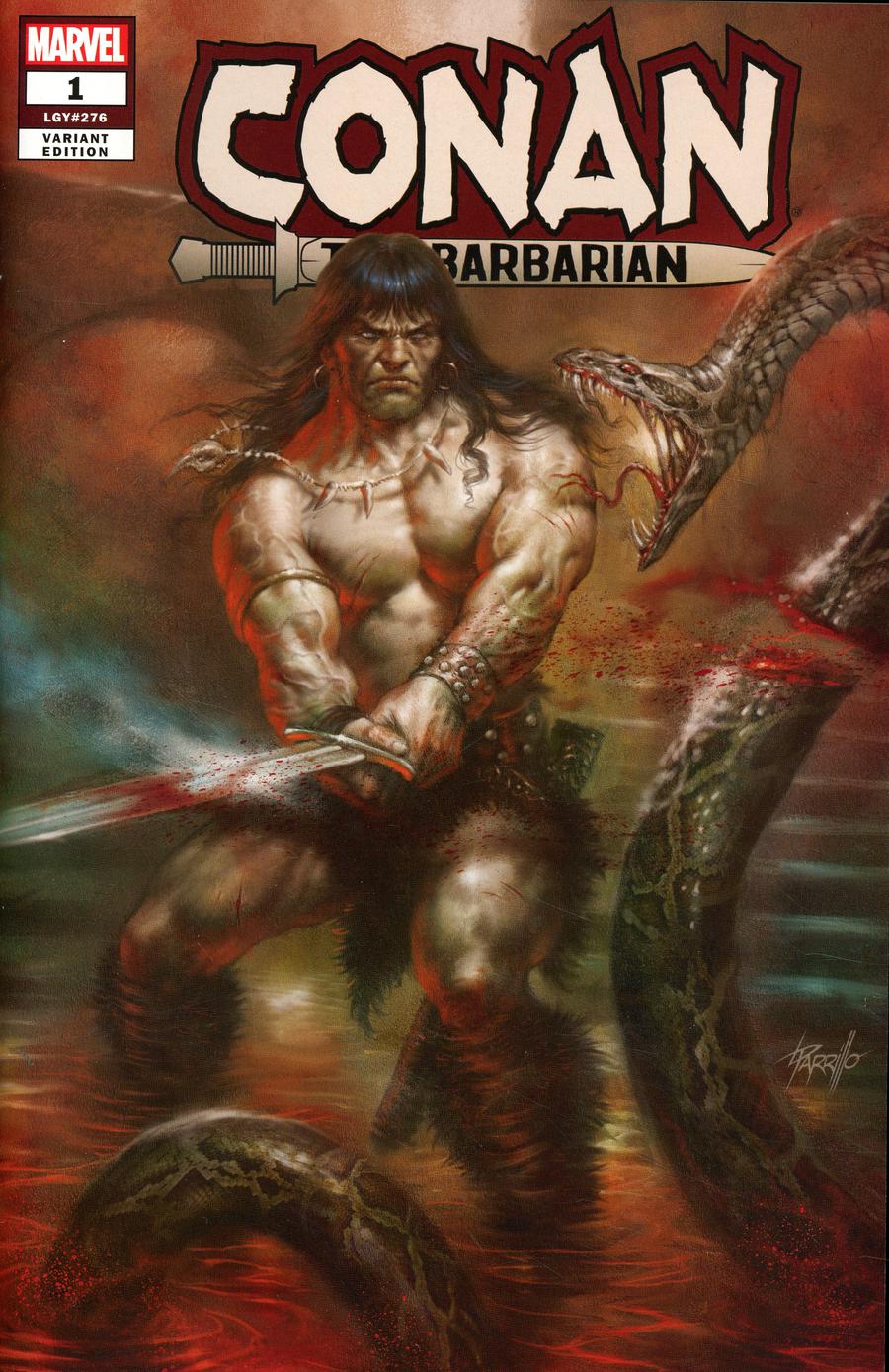 Conan The Barbarian Vol 4 #1 Cover S Scotts Collectables & CK Elite Exclusive Lucio Parrillo Variant Cover