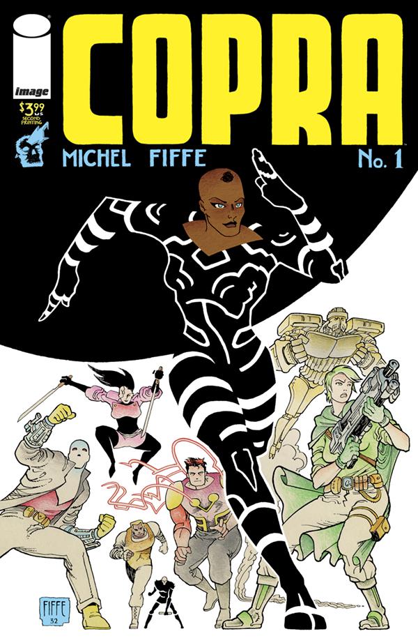 Copra #1 Cover B 2nd Ptg Variant Michel Fiffe Cover