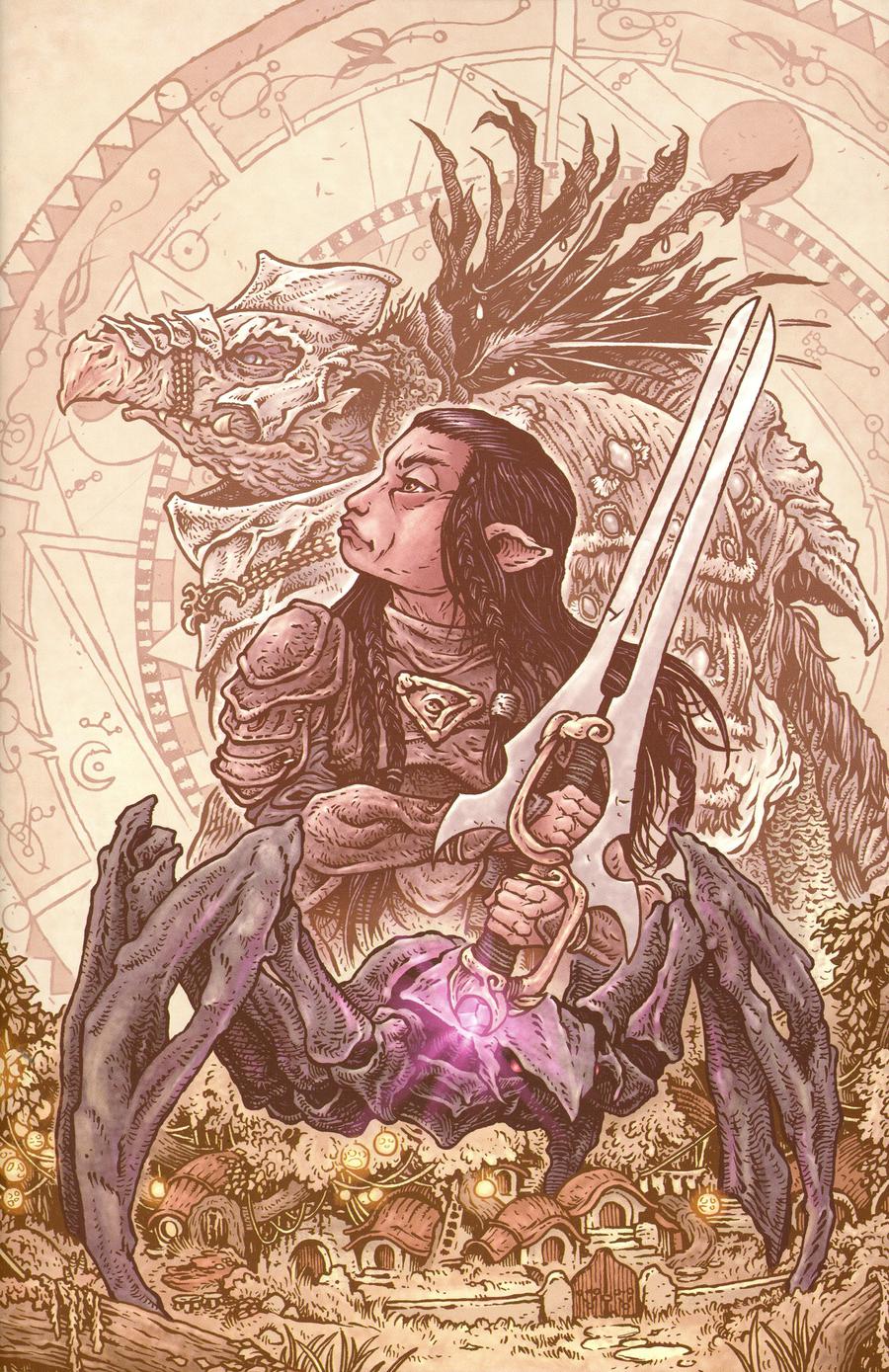 Jim Hensons Dark Crystal Age Of Resistance #2 Cover C Variant David Petersen Cover