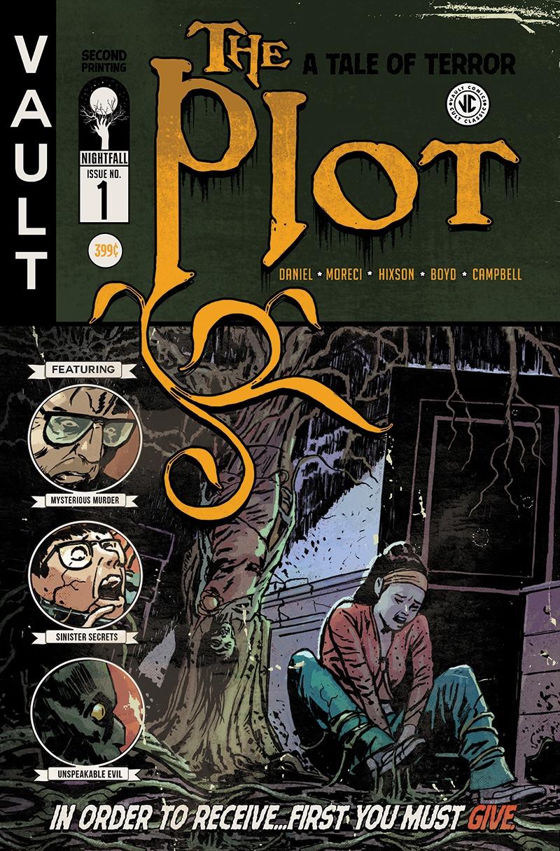 Plot #1 Cover D 2nd Ptg Variant Josh Hixson Cover