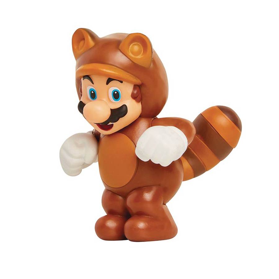 Nintendo 2.5-Inch Figure Wave 21 - Tanooki Mario