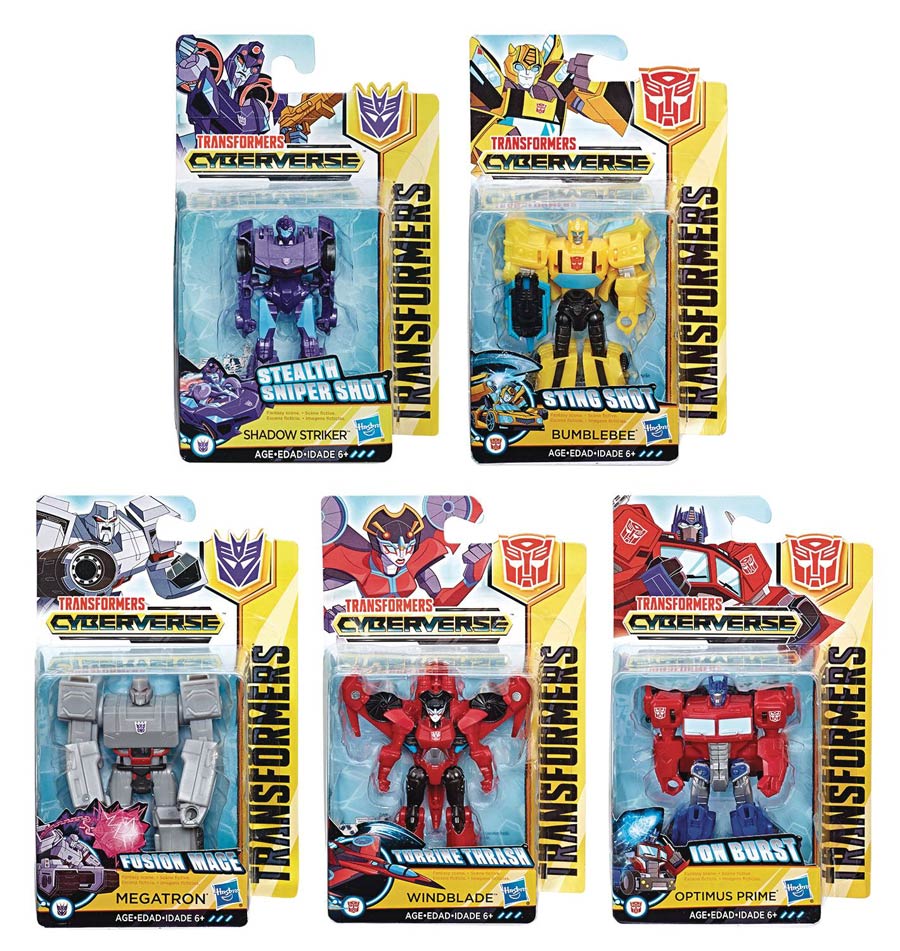 Transformers Cyberverse Scout Action Figure Assortment Case 201902