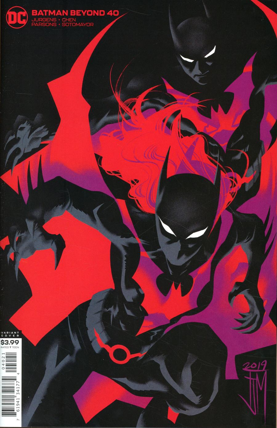 Batman Beyond Vol 6 #40 Cover B Variant Francis Manapul Cover