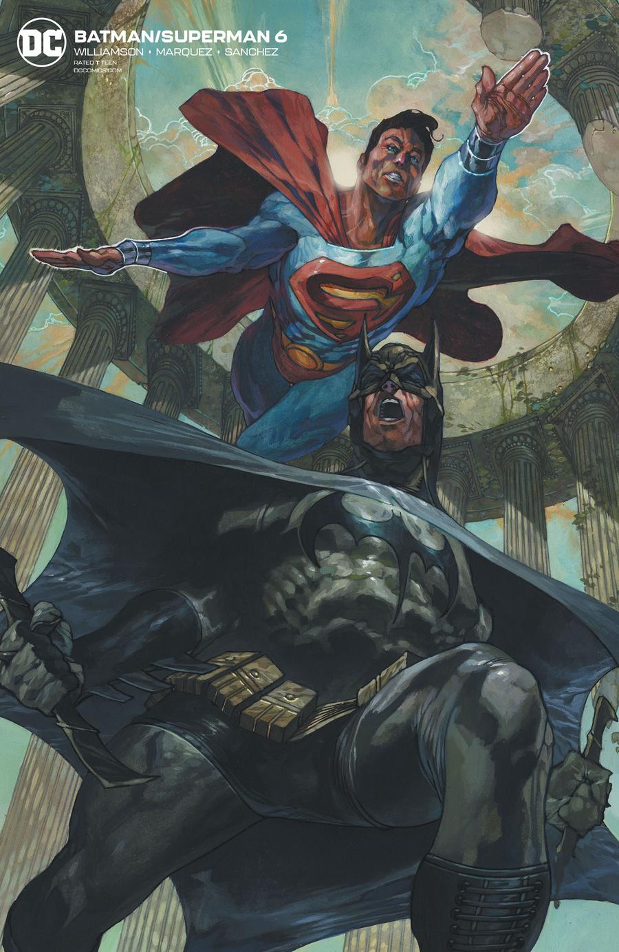 SUPERMAN #5 CARD STOCK VARIANT COVER BATMAN 