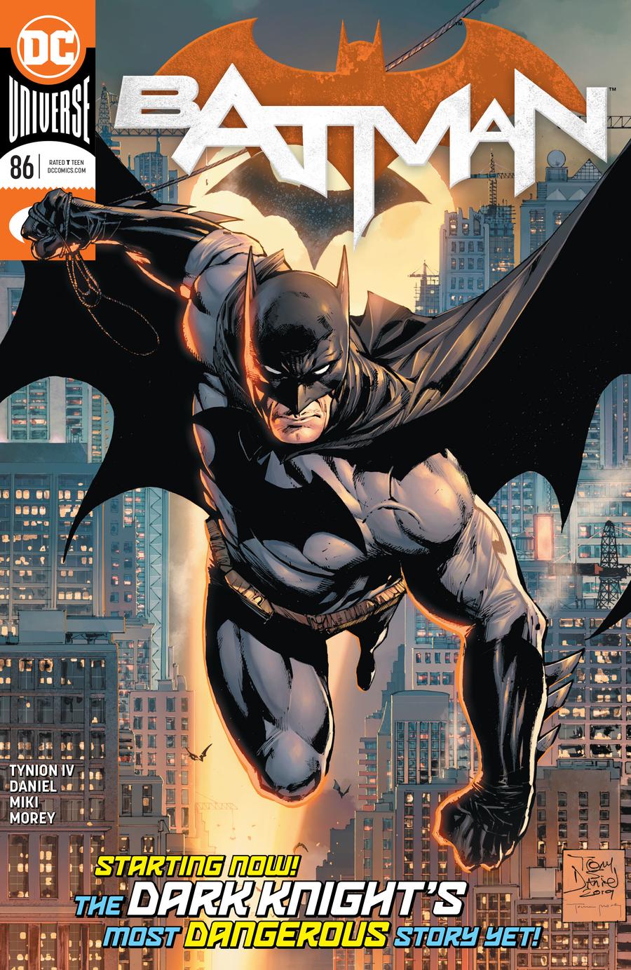 Batman Vol 3 #86 Cover A 1st Ptg Regular Tony S Daniel Cover