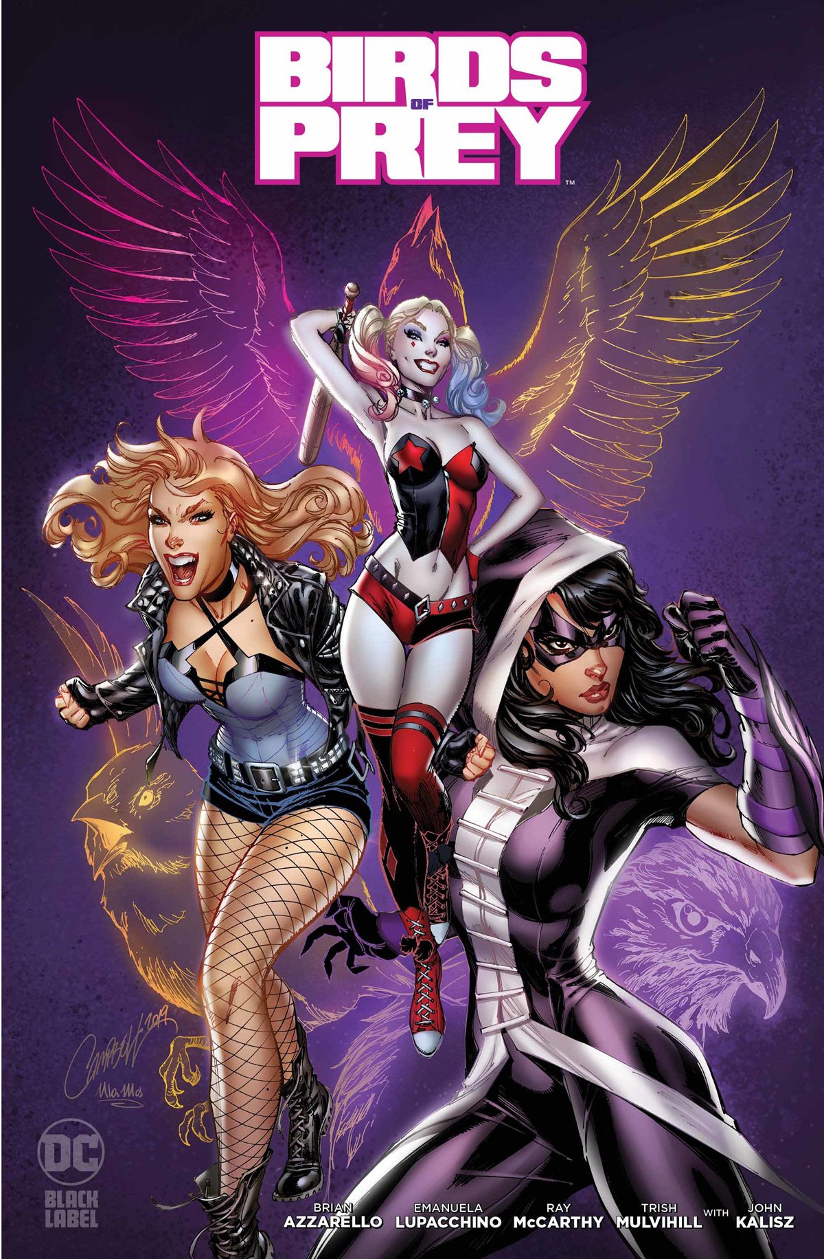 Birds Of Prey Vol 4 #1 Cover B Variant J Scott Campbell Cover